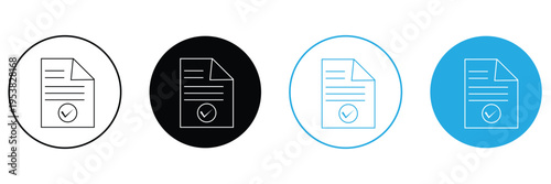 Documents icon pictogram set. Vector icon designs eps 10.
