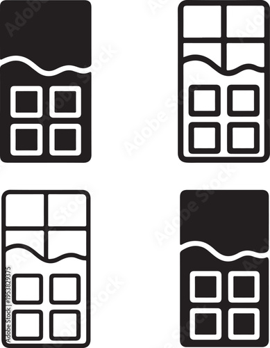 Isolated Sweet Treat Chocolate Icon, sweet treat chocolate, sweet chocolate, cocoa treat, dessert sweet, snack dessert, chocolate food, sugary treat, sweet icon