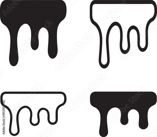 Isolated Melted Chocolate Drip Icon, melted chocolate drip, chocolate drip, cocoa liquid, sweet sauce, dessert topping, chocolate flow, syrup drip, liquid chocolate, food splash