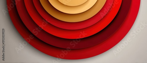 Red yellow abstract circle background vibrant abstract background featuring a prominent circular shape in striking red and yellow hues