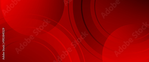 Abstract Deep Red Background with Overlapping Concentric Circles and Radiant Gradients for Luxury Brand Identity Modern Business Presentation and Dramatic Cinematic Backdrop