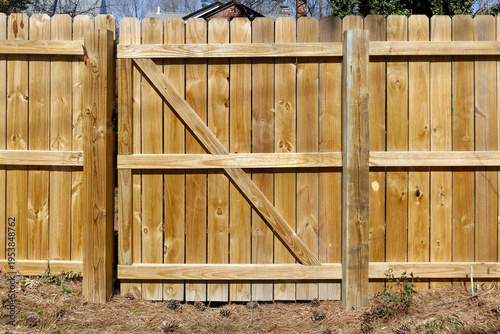 New fence construction