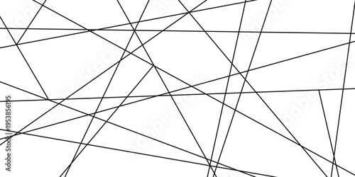 Straight chaotic random thin line minimal background