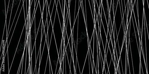 Straight chaotic random vertical line dark background