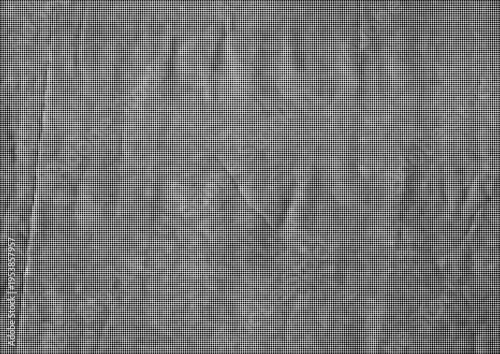 Large vector halftone vintage paper texture with a transparent background