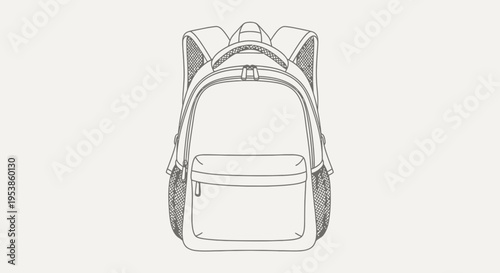Backpack school bag pack luggage travel.