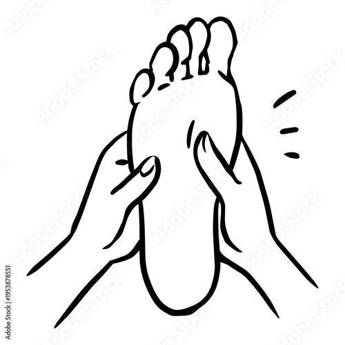 Foot massage reflexology icon
足つぼマッサージ・リフレクソロジーアイコン