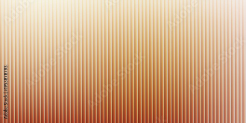 Luxury golden orange gradient abstract background with vertical ripple glass texture, modern banner header fashion backdrop wallpaper web design