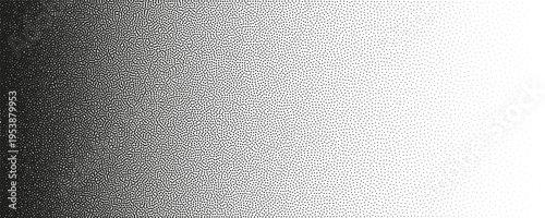 Valokuva Monochromatic grainy horizontal transition with gritty stipple effect