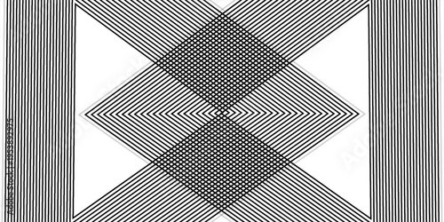 Black halftone arrow pattern. Repeated fading triangle gradation background. Arrows pointing to center direction backdrop. Vector thin to thick speed line concept texture for poster, banner, cover