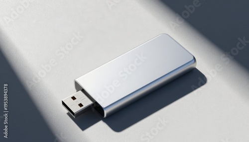 Technology innovation event usb flash drive showcase modern environment close-up view digital storage concept