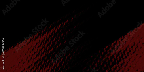 Halftone dots red and blue color pattern gradient grunge texture background. Dot pop art comic sport style vector illustration. modern background