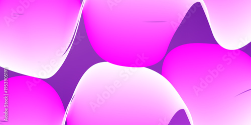 Abstract Magenta and Purple Fluid Gradient Wave Background