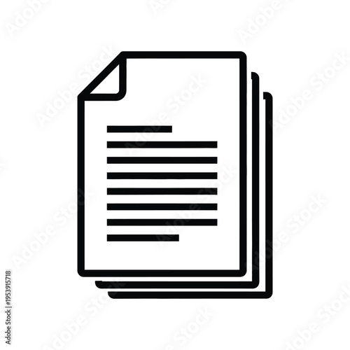 Document Stack Business Concept