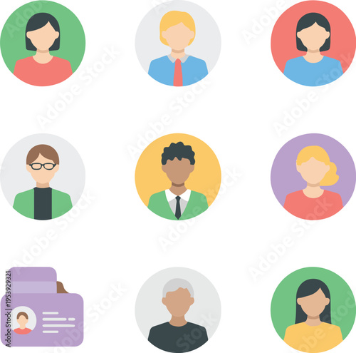 Modern Cloud Computing and Data Security UI Icon Set for Web and Apps