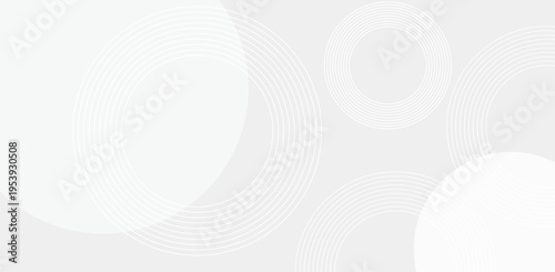 Minimal circle pattern abstract light soft background design