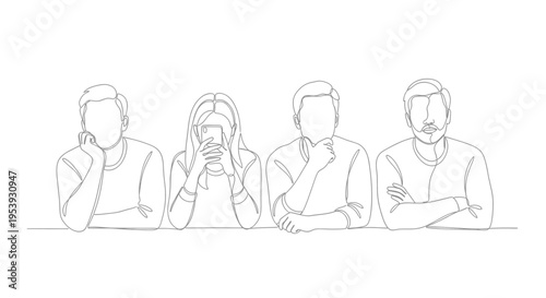 Four individuals engaged in a lively discussion at a table, expressing various emotions