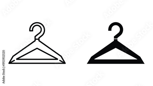 question mark on balance scale decision making dilemma flat design vector illustration