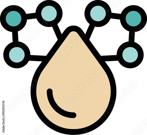 Exploring the impact of nano technologies on a single drop of liquid, revealing its complex molecular structure