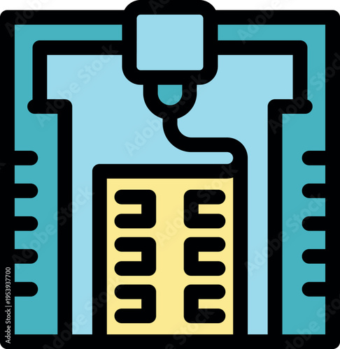Modern 3d printer rapidly creating a detailed architectural model, showcasing the efficiency and precision of additive manufacturing technology
