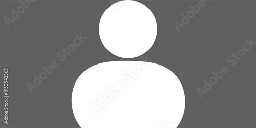 Blank avatar. Photo place holder.