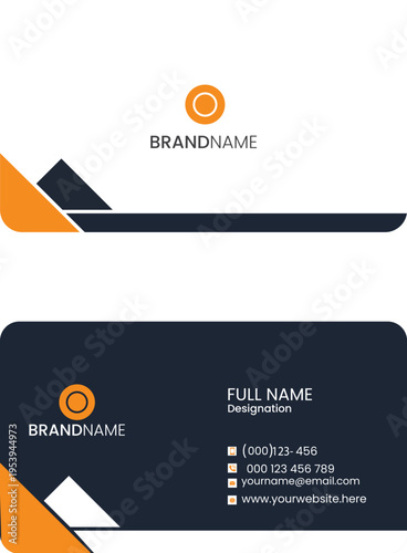 vector business card template