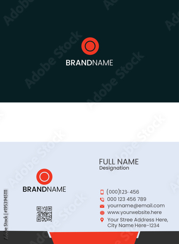 business card template