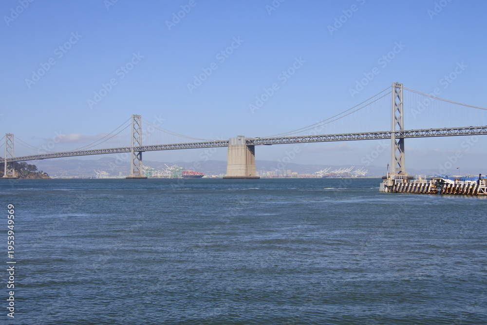 Fototapeta premium Die Oakland Bay Bridge in San Francisco