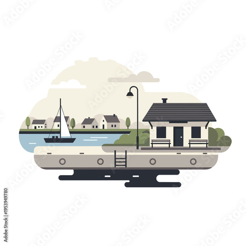 House Model on Table Top Display.