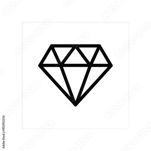 Gemstone Icon Vector Commercial