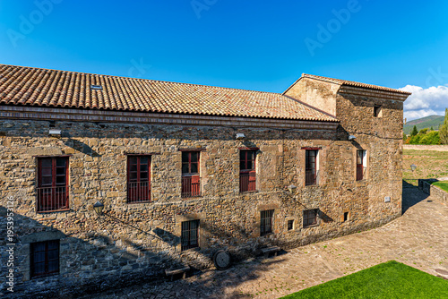 Saint Peter's Castle, Citadel of Jaca, 16th Century star-shaped Fortress, National Heritage Site, Jaca, Huesca, Spain