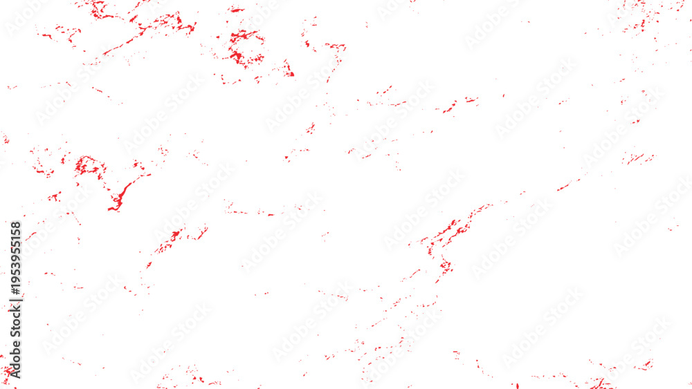 Naklejka premium Red paint splatter on white background abstract art design element isolated
