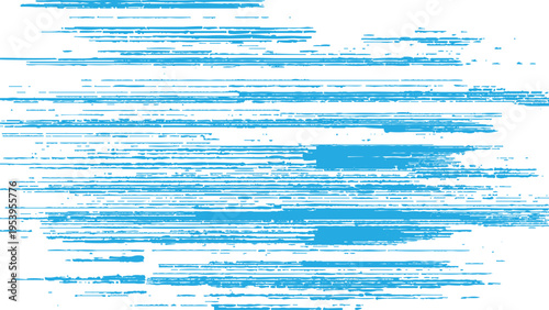 Blue grunge texture with horizontal streaks and scratches on white background