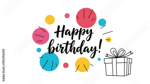 Inspirational message my best wishes written in black calligraphy font surrounded by decorative orange swirls and dots.