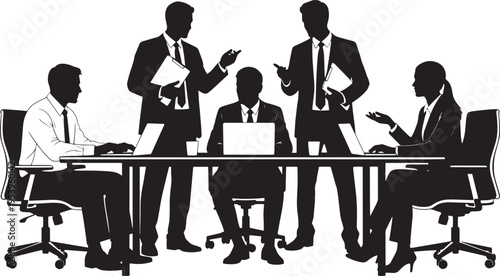 Business Professionals in Meeting