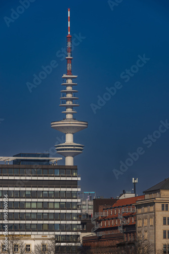 View of the Hamburg TV Tower