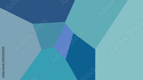 Distraction Free Wallpaper - ocean colors with voronoi style