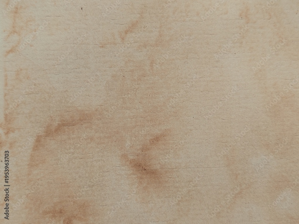 Fototapeta premium Vintage stained brown paper texture background. Antique aged brown paper with vintage texture.
