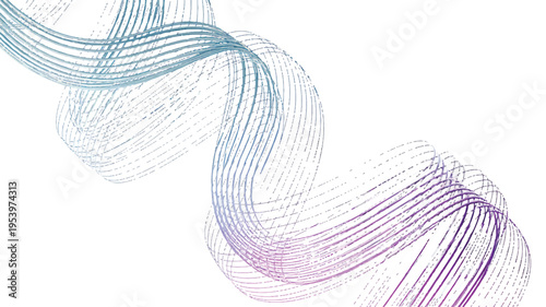 A digital abstract background featuring swirling lines in vibrant colors