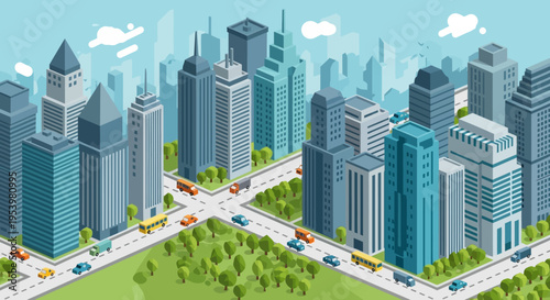 Graphic illustration of a person in a minimalist warrior yoga pose against a stylized sunrise and tranquil mountain landscape.