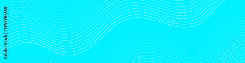 Abstract electric blue gradient wave background with smooth lines for modern website interface design	