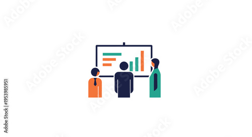 People looking at a presentation screen.