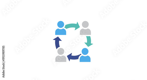 A group of people communicating effectively.