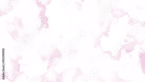 Soft pink watercolor texture with white background and abstract artistic design elements