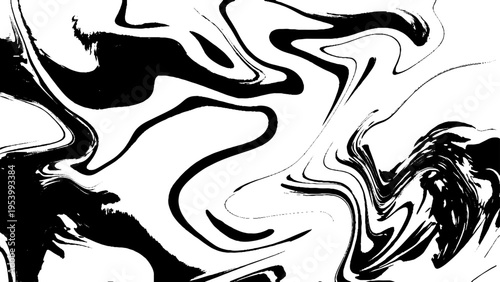 Abstract black marble texture background. Oil, acrylic paint mix pattern. Black and white minimalist wallpaper. Luxury stone material tile. Natural mineral, granite modern design. 