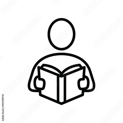 Person Reading Book Business Education