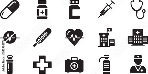 A collection of muscular male torsos depicted in a stark black and white design showcasing various poses silhouette high quality professional detailed modern elegant stylish clean