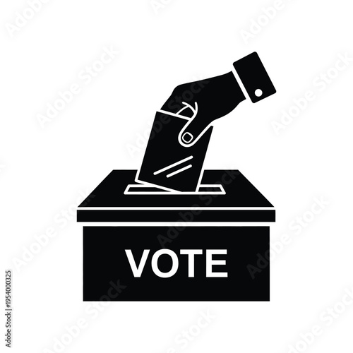 Vote Ballot Box Submission Election Icon