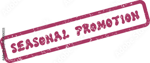 Official red rubber stamp indicating a timely seasonal promotion for sales and marketing during festive periods
