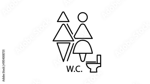 simple abstract concept image with minimal visual elements